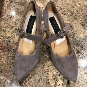 Rag & Bone suede heels